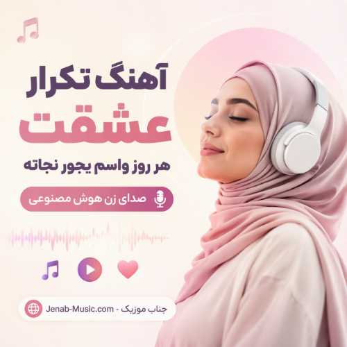 آهنگ تکرار عشقت هر روز واسم یجور نجاته صدای زن هوش مصنوعی