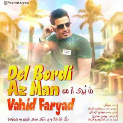 عکس کاور آهنگ جدید وحید فریاد به نام دل بردی از من عکس جدید وحید فریاد