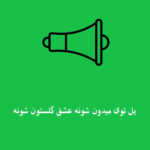 یل توی میدون شونه عشق گلستون شونه