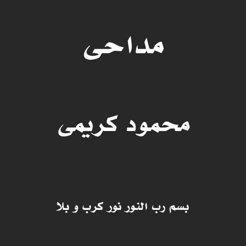بسم رب النور نور کرب و بلا