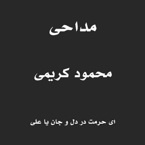 ای حرمت در دل و جان یا علی