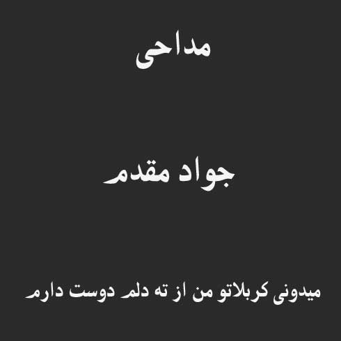میدونی کربلاتو من از ته دلم دوست دارم