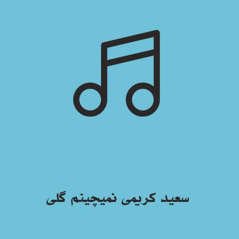 سعید کریمی نمیچینم گلی