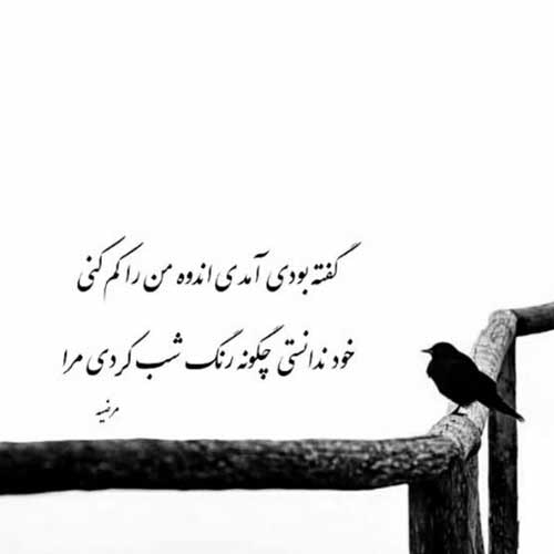 اهنگ هیچکی نمیفهمه منو لبریز بغضم این روزا مرتضی جعفرزاده
